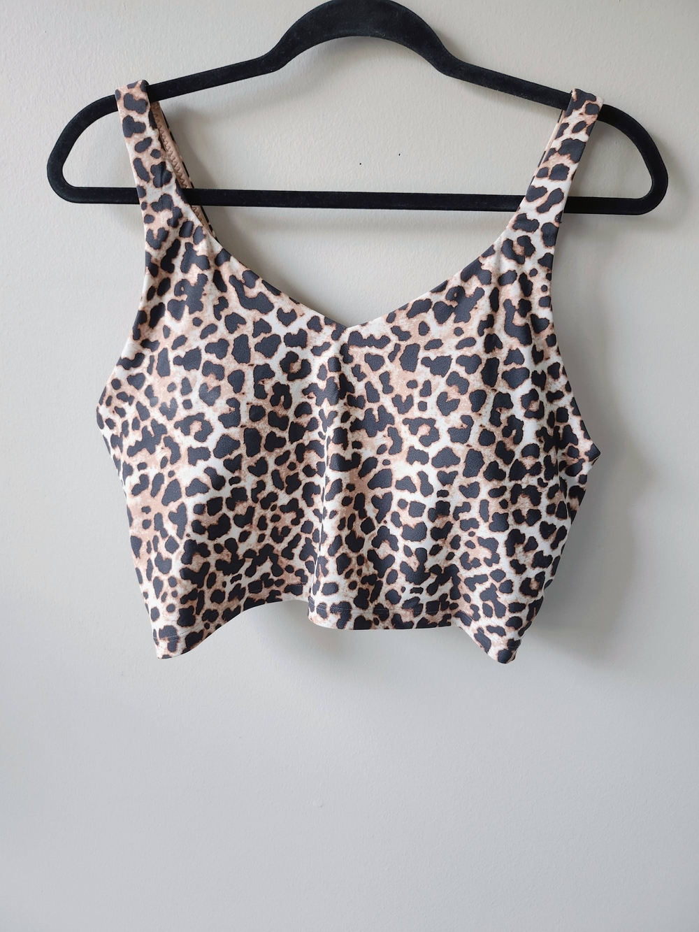 Leopard Print Sports Bra - Picture 2 of 9